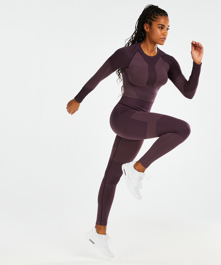 HKMX Crop top The Motion, Violet