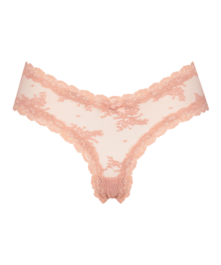 Brazilian V-shape mesh, Rose