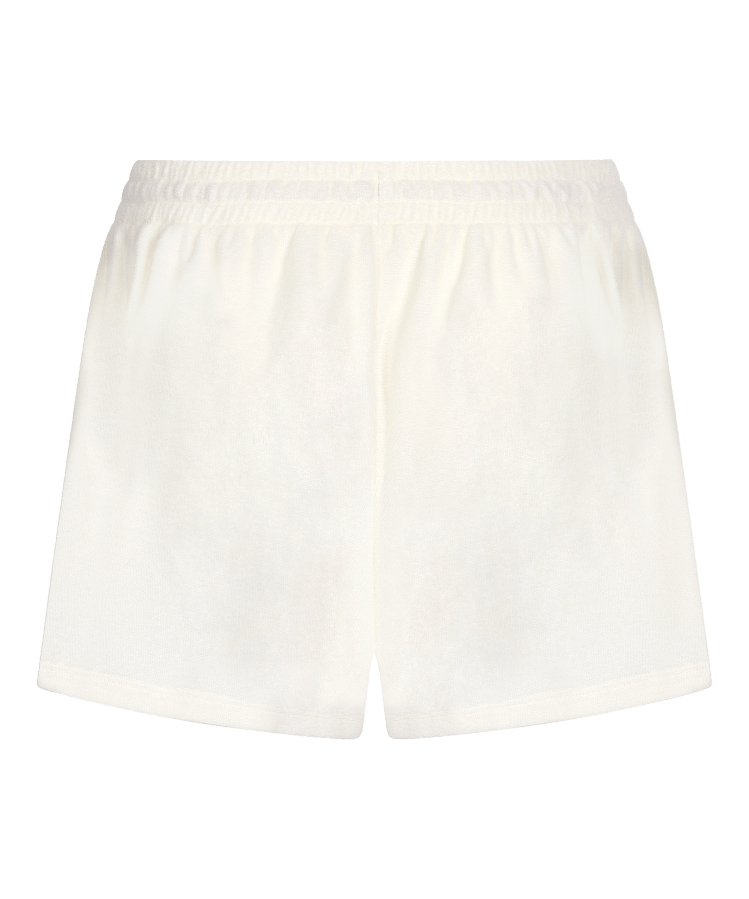 Shorts mit Handtuch-Textur, Weiß, main