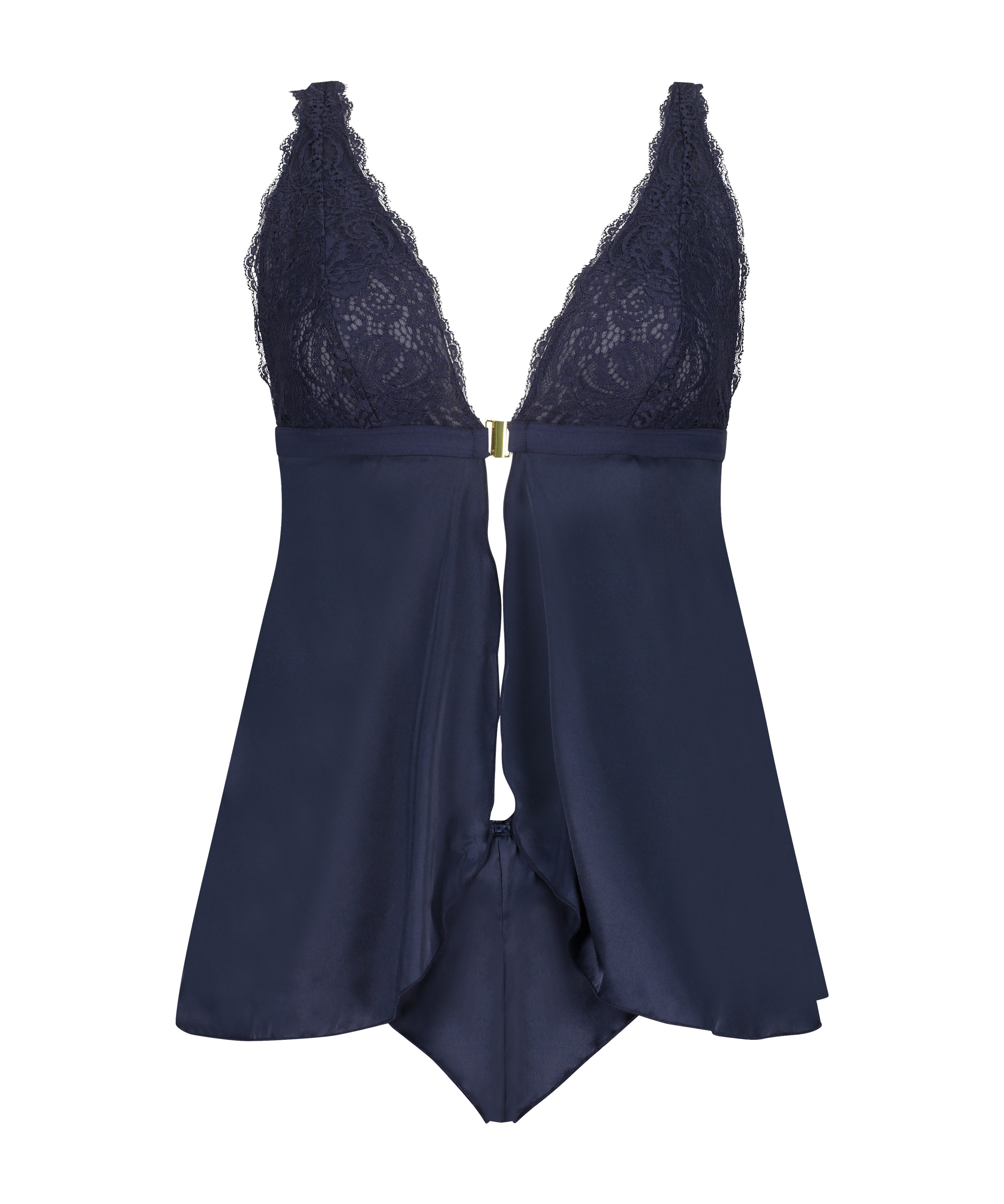 Babydoll Satin Mariah, Blau, main