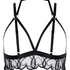 Brassière ouverte Olivia, Noir