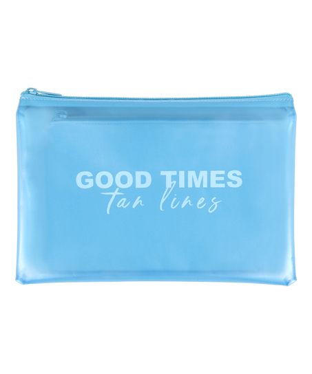 Bikini-Clutch, Blau