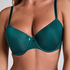 Soutien-gorge à armatures préformé Demi, Vert