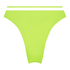 Hoch ausgeschnittener Bikini-Slip Glow, Gelb