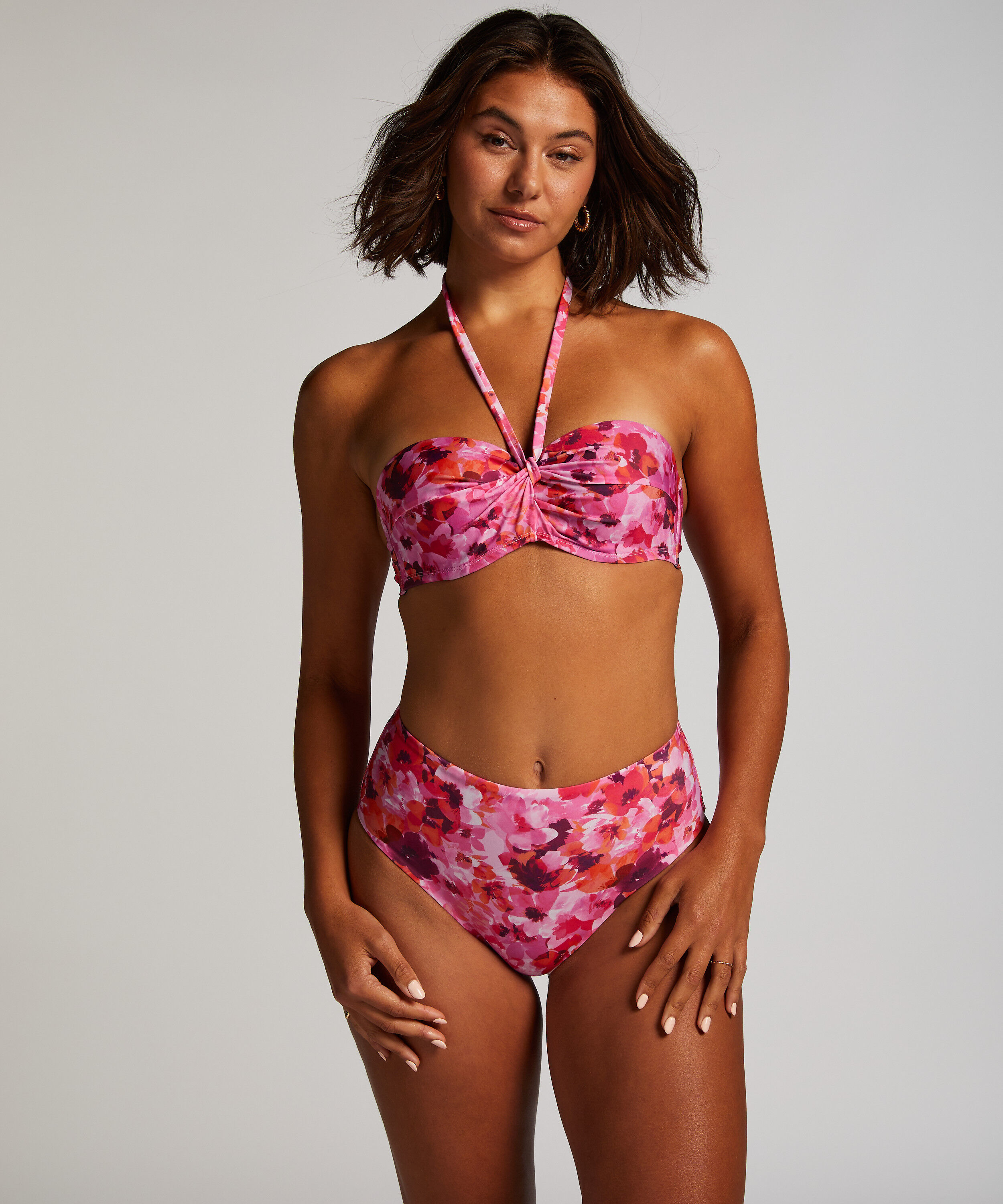 Haut de bikini Floral Taille E +