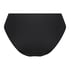 Slip de Bikini Rio Scallop, Noir