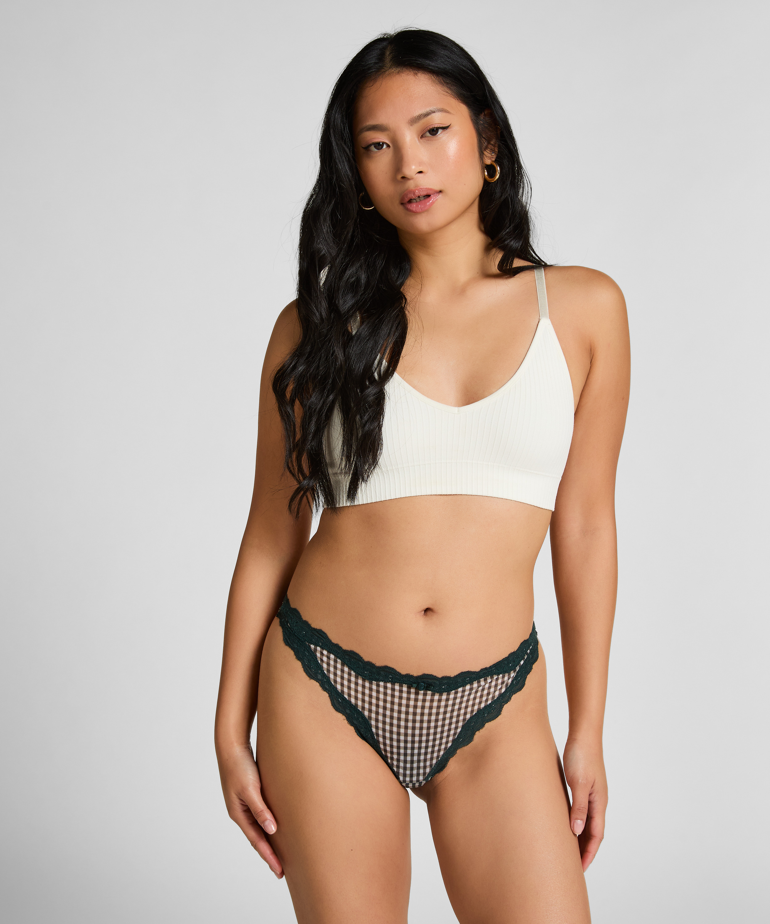 String mit hohem Beinausschnitt Liz, Gr&uuml;n, main