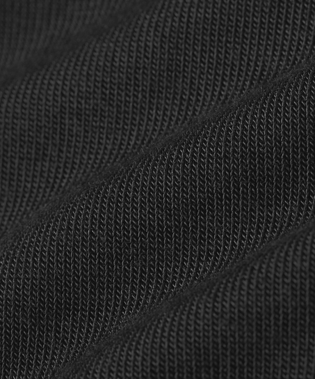 Himmlisch weiches Body aus Kaschmir-Mix, Schwarz