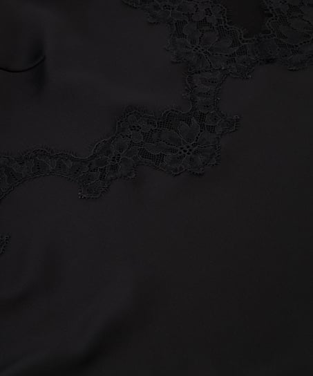 Débardeur en dentelle Sophia, Noir