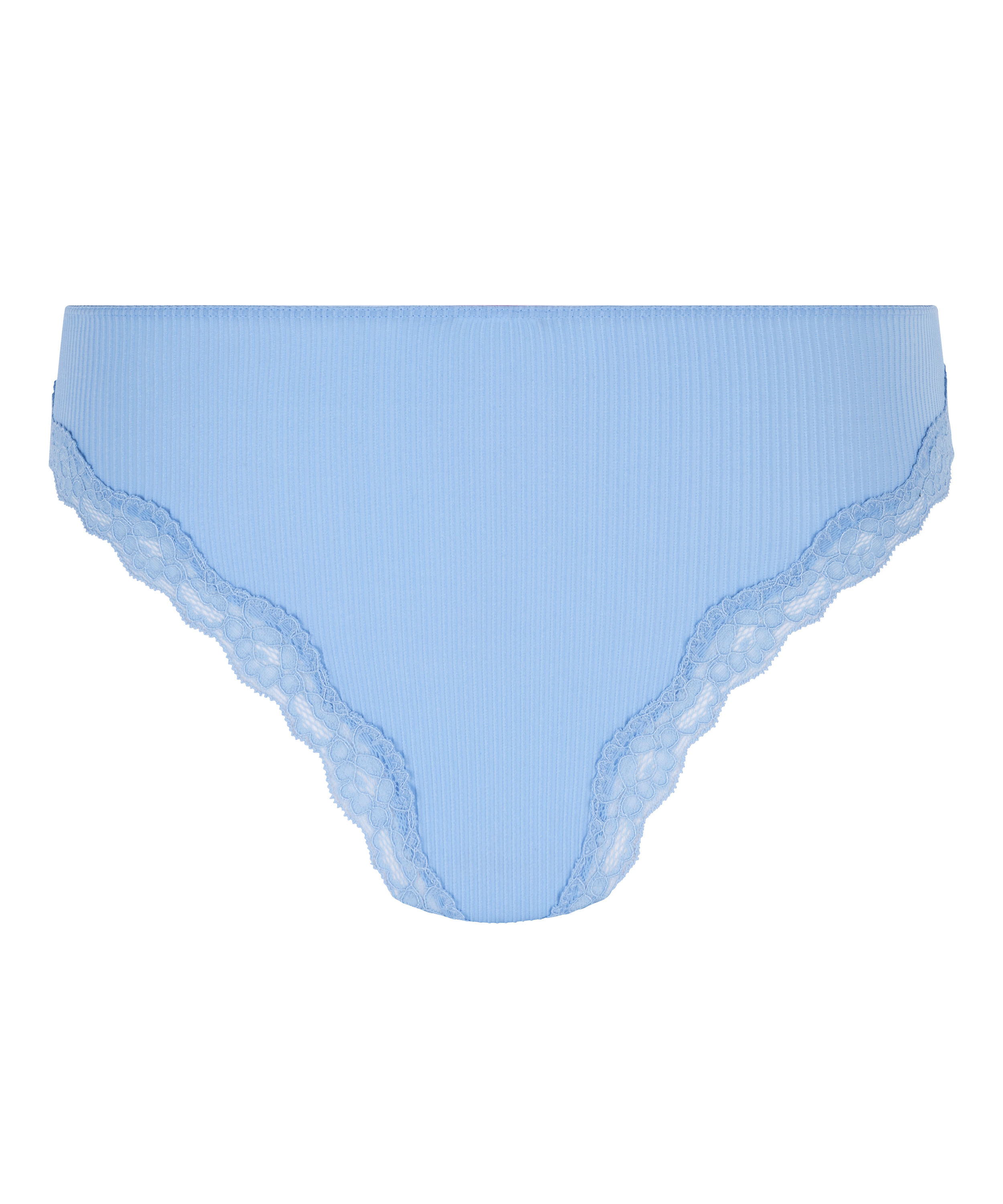 Slip brésilien Lola, Bleu, main