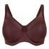 Soutien-gorge &agrave; armatures non-pr&eacute;form&eacute; minimiseur Nina, Marron
