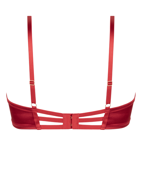 Vienna Unwattierter Bügel-BH, Rot