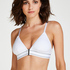 Brassi&egrave;re triangulaire moul&eacute;e Coton Casey, Blanc