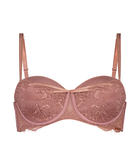 Soutien-gorge à armatures préformé sans bretelles Margaret Lucy Hale, Rose