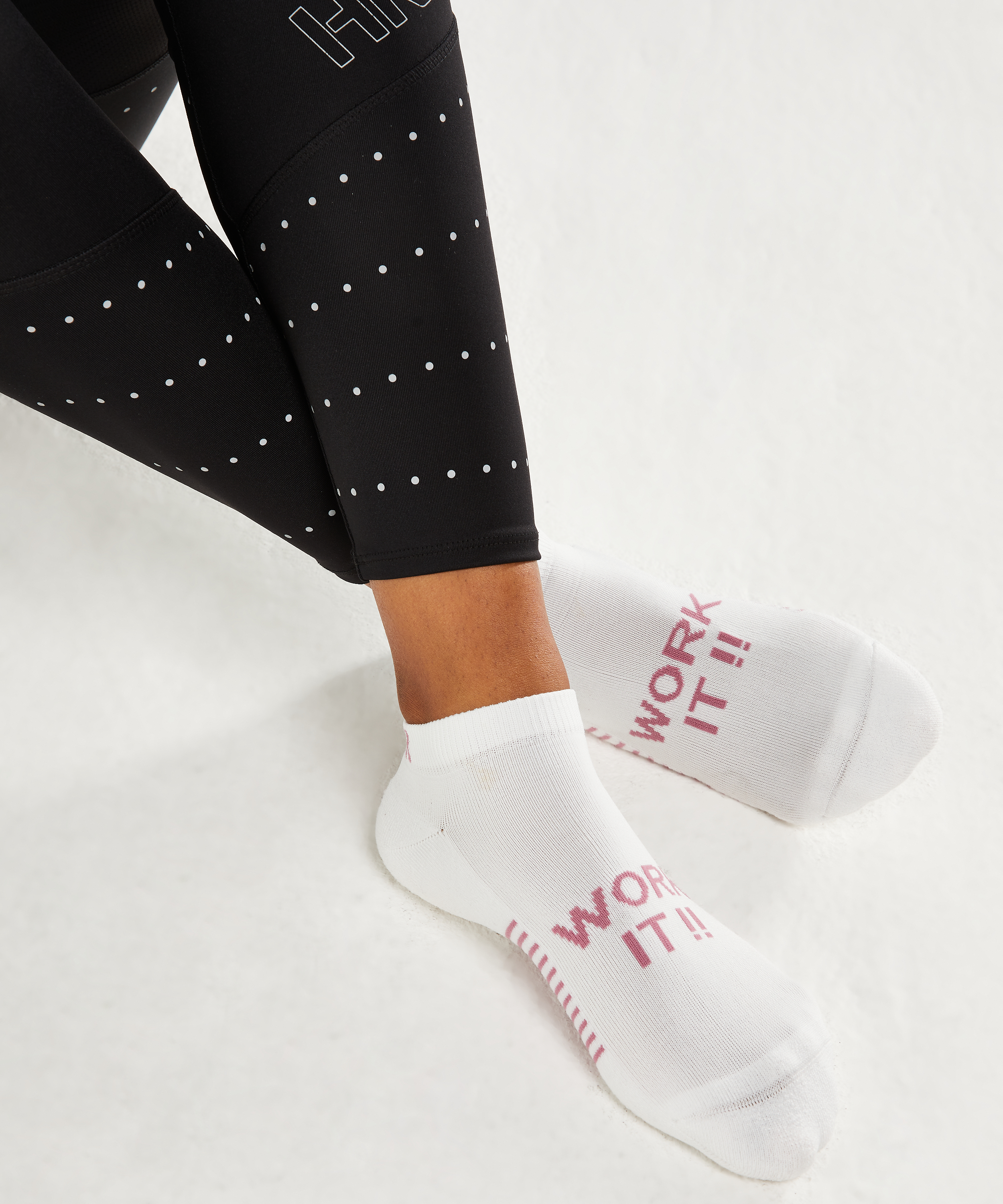 HKMX 2 Paar Performance Socken, Weiß, main