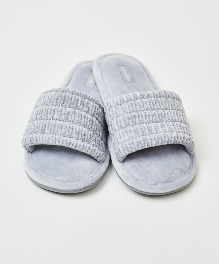 Slipper für eine Lady, Grau