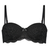 Soutien-gorge à armatures préformé bretelles amovibles Mara, Noir
