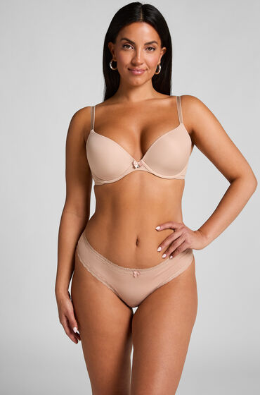 Hunkemöller Coton de Géorgie brésilien Beige