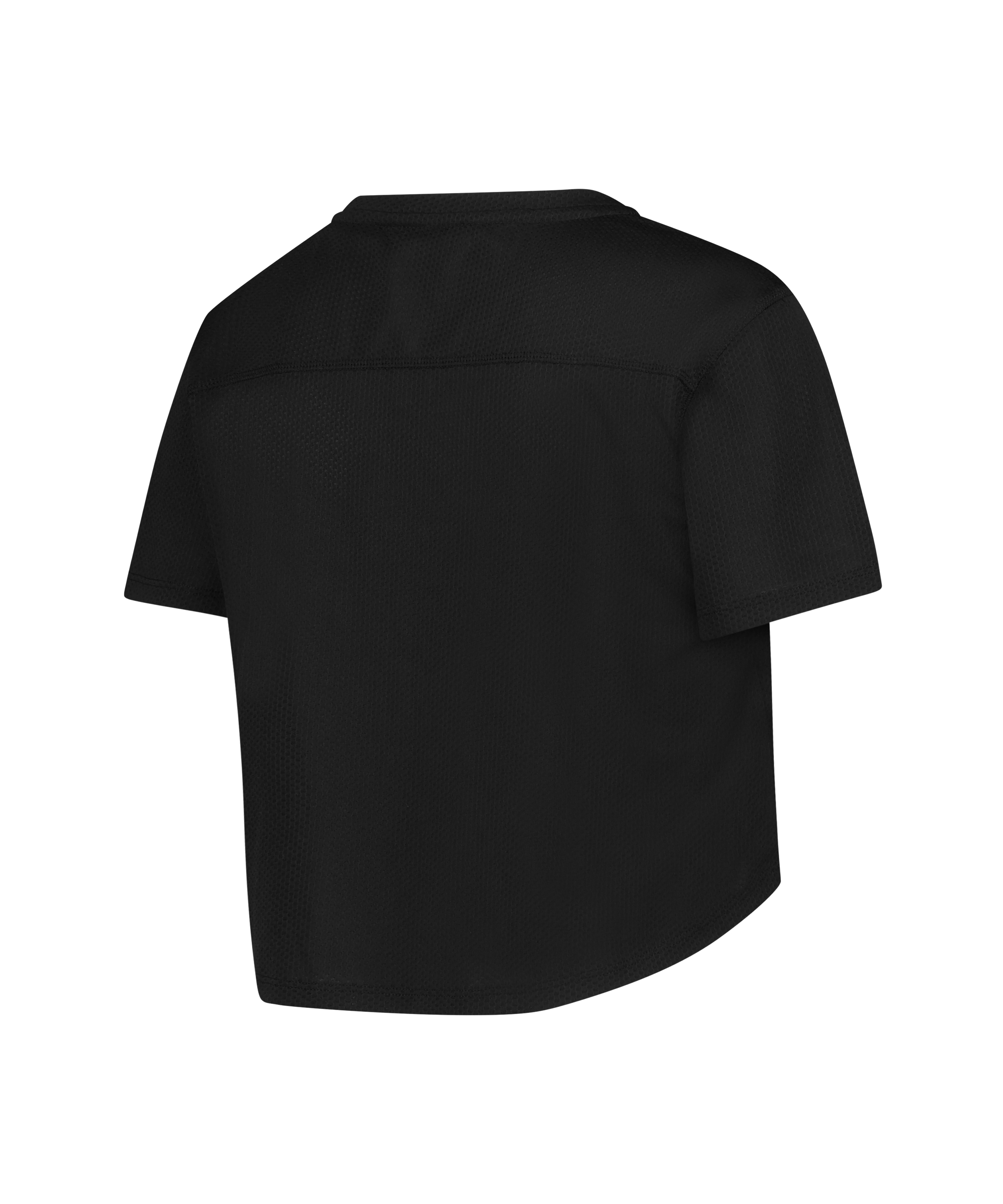 HKMX Crop Top Mesh, Schwarz, main