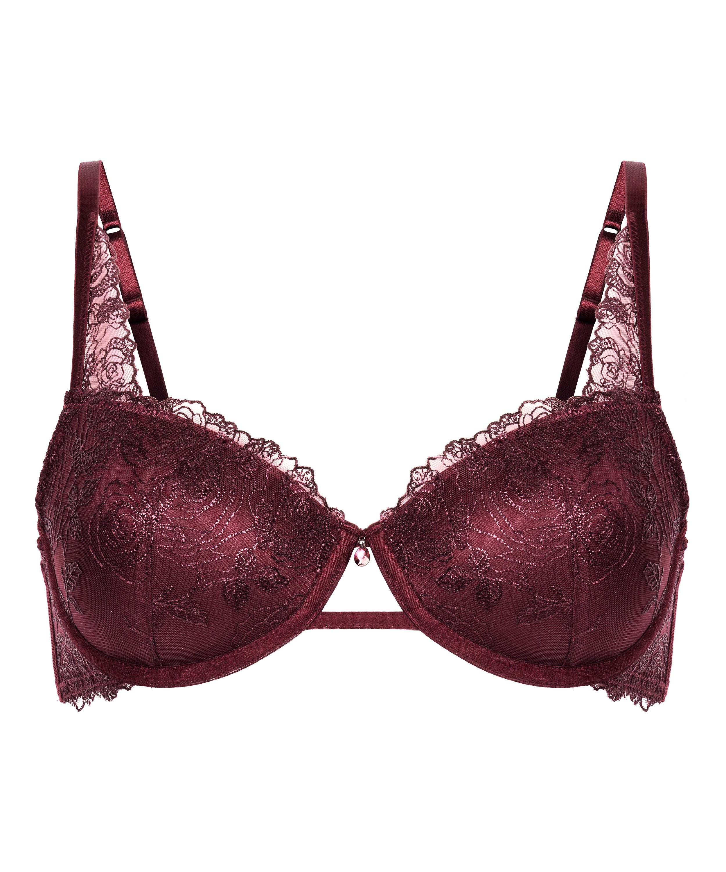 Soutien-gorge &agrave; armatures rembourr&eacute; Hollie, Violet