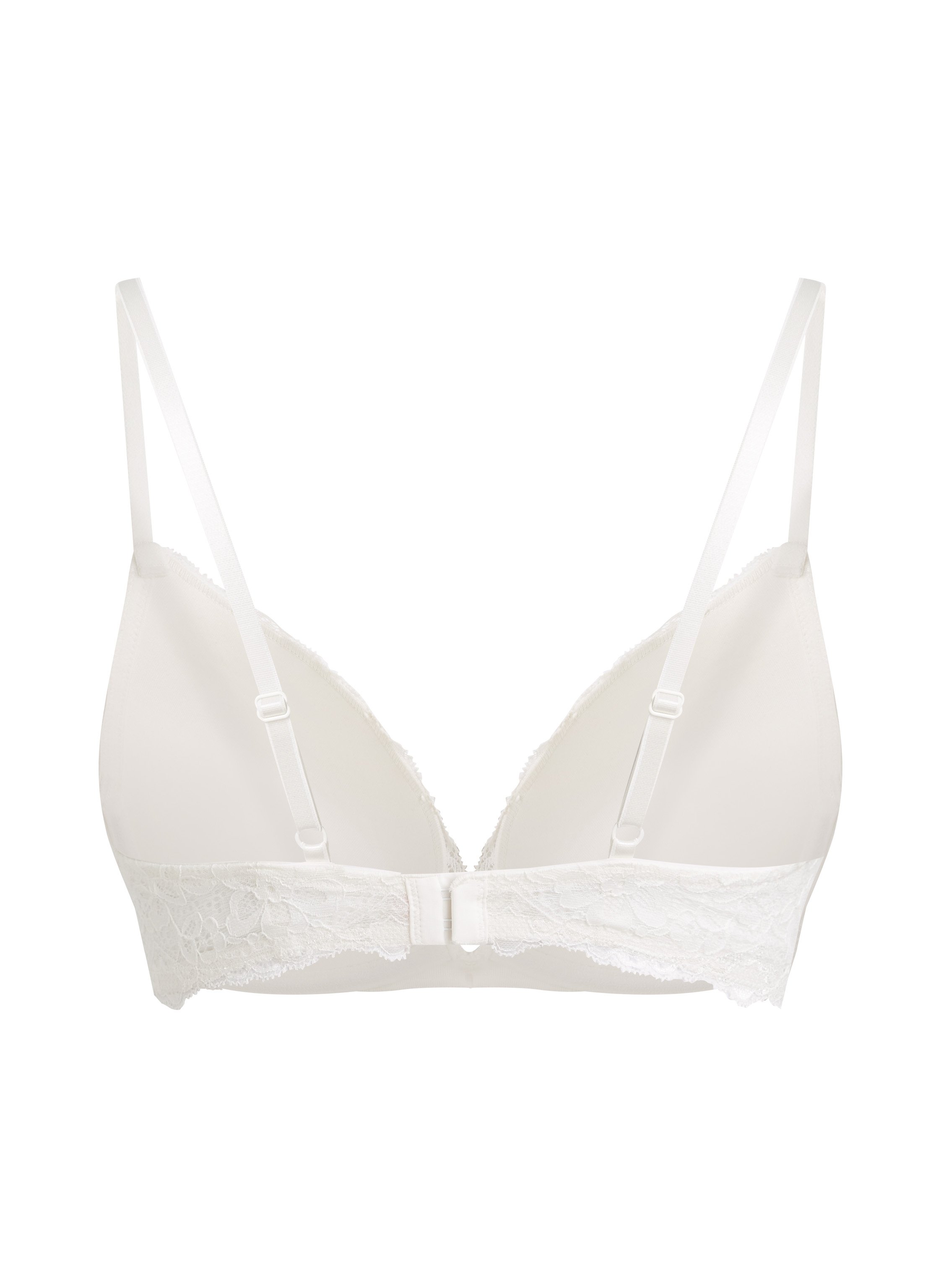 Soutien-gorge à armatures préformé push-up Marine, Blanc, main