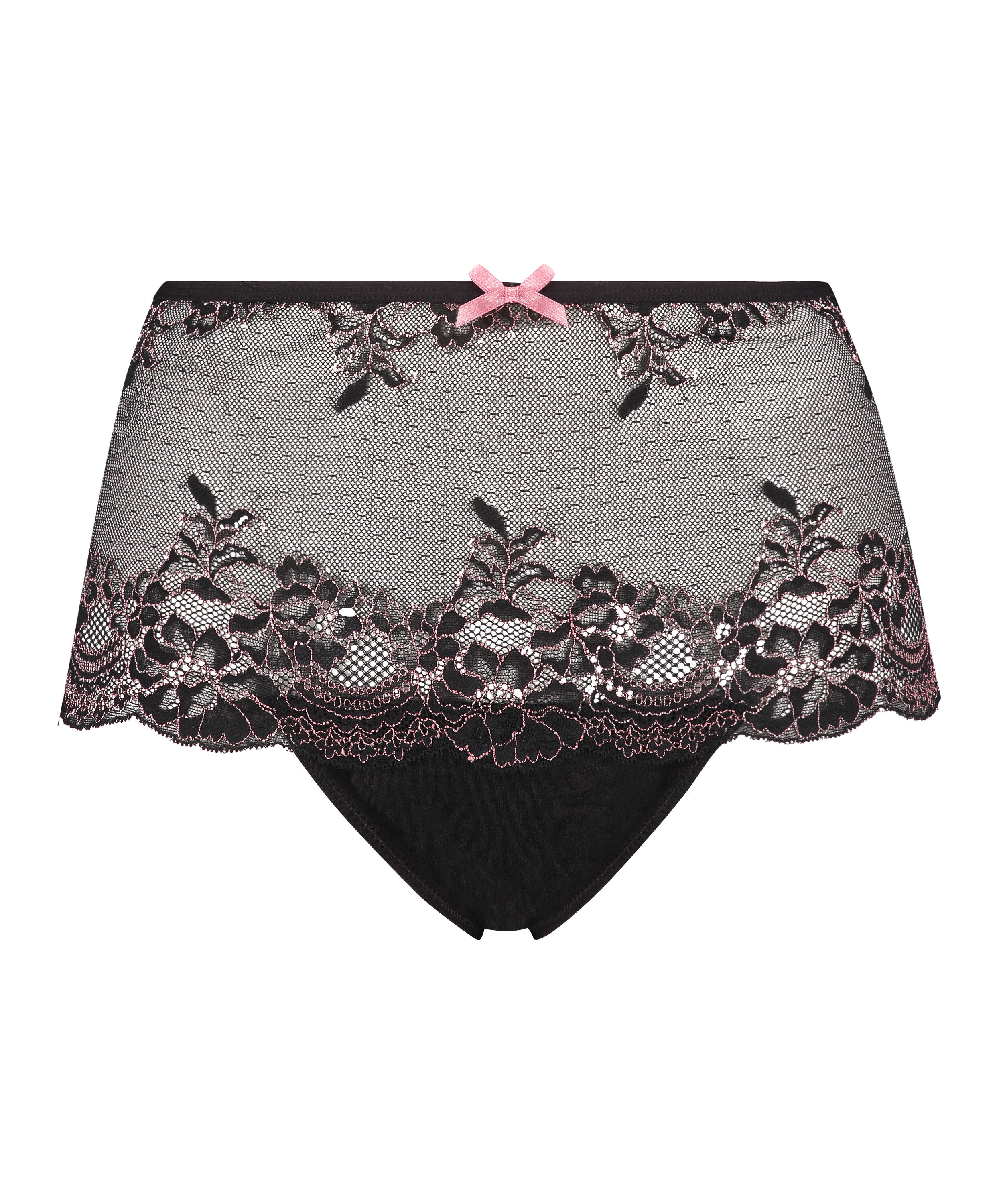 Boxer string Doriane Curvy, Noir