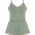 Ensemble de pyjama court Cami, Vert