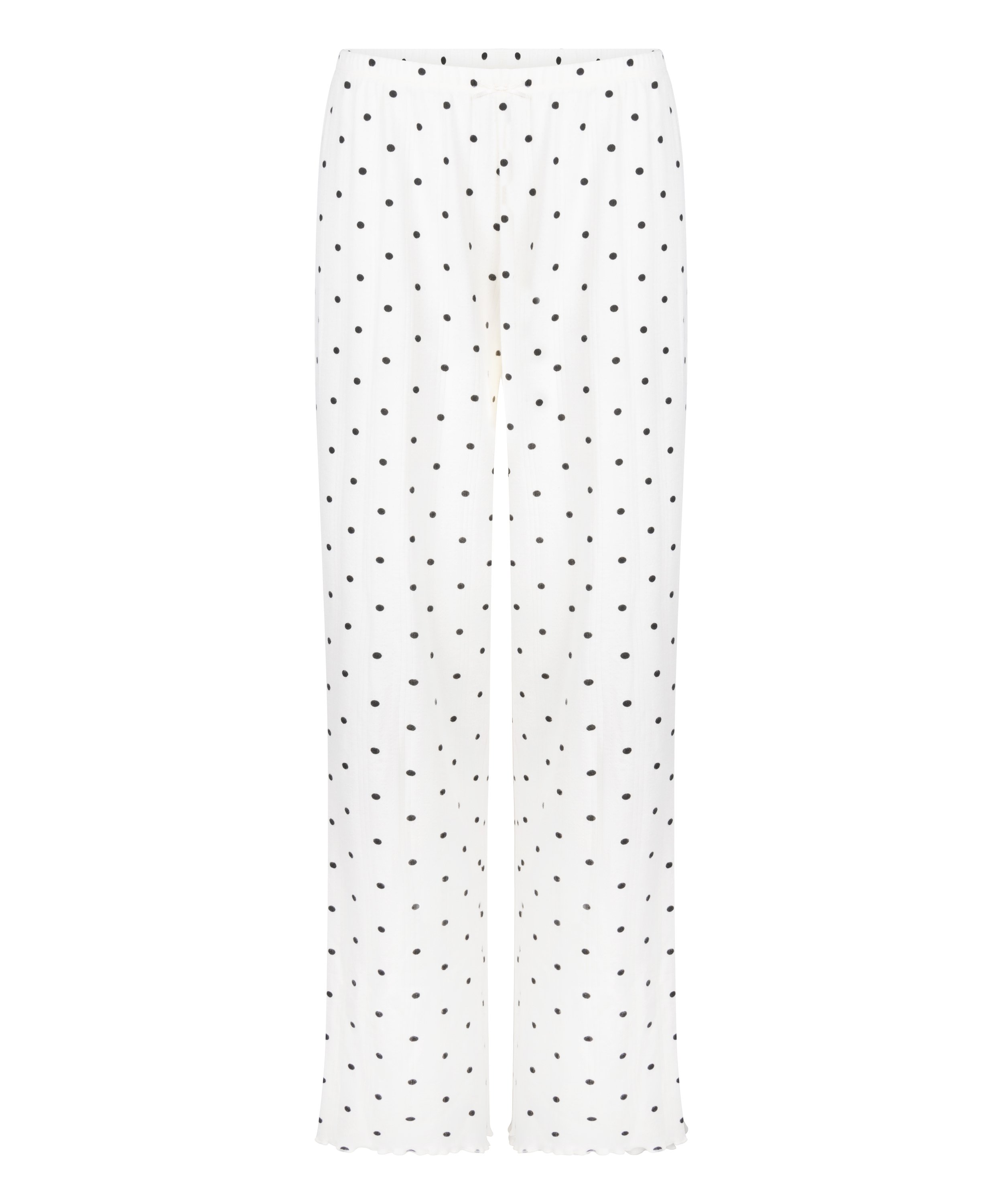 Pyjama Pant Loose Pointelle, Blanc, main