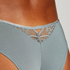 Slip br&eacute;silien Luna, Bleu