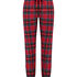 Pyjamahose aus Flanell, Rot