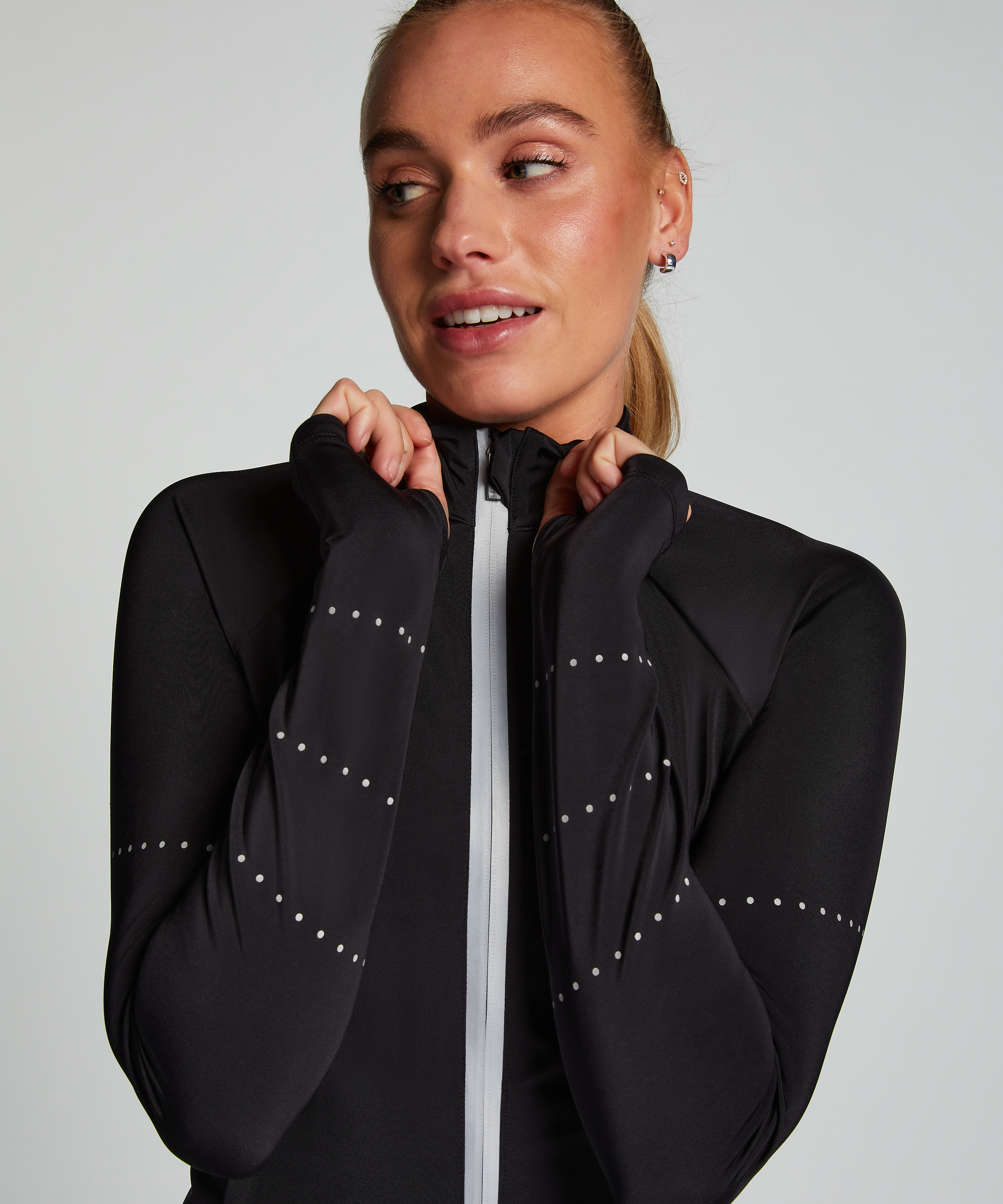 HKMX Run Baby Run Jacke, Schwarz, main