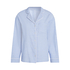 Chemise en coton, Bleu