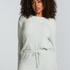 Langärmeliges Pyjamatop, Grün