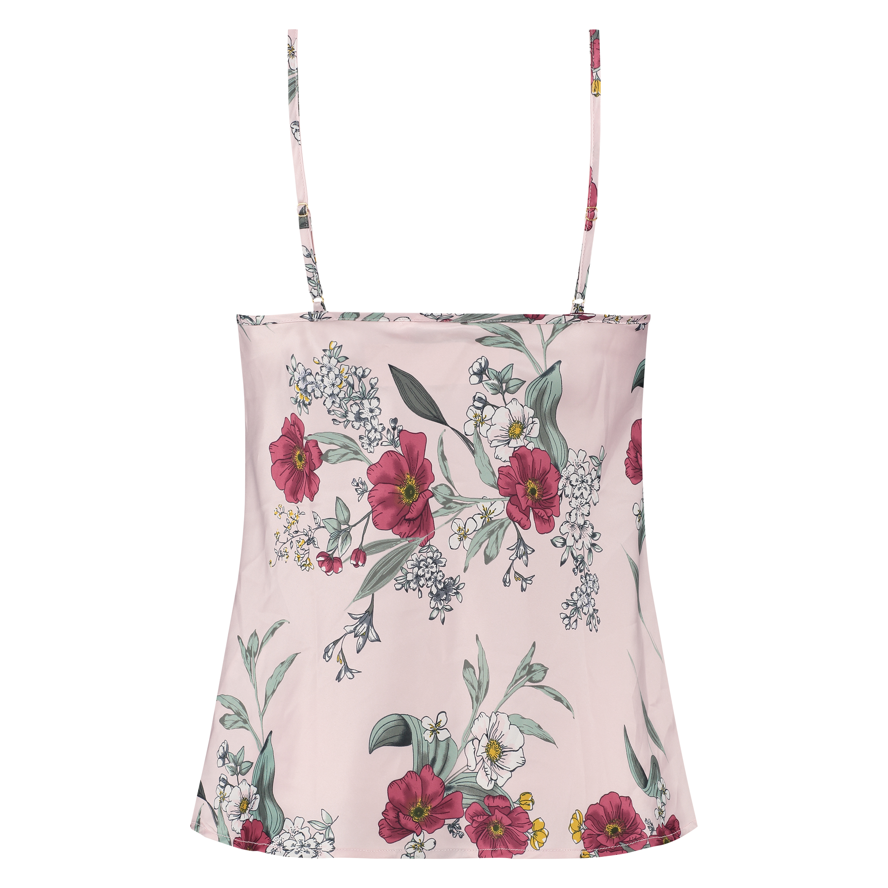 Cami satin Azelea, Rose, main