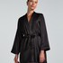 Kimono Satin, Schwarz