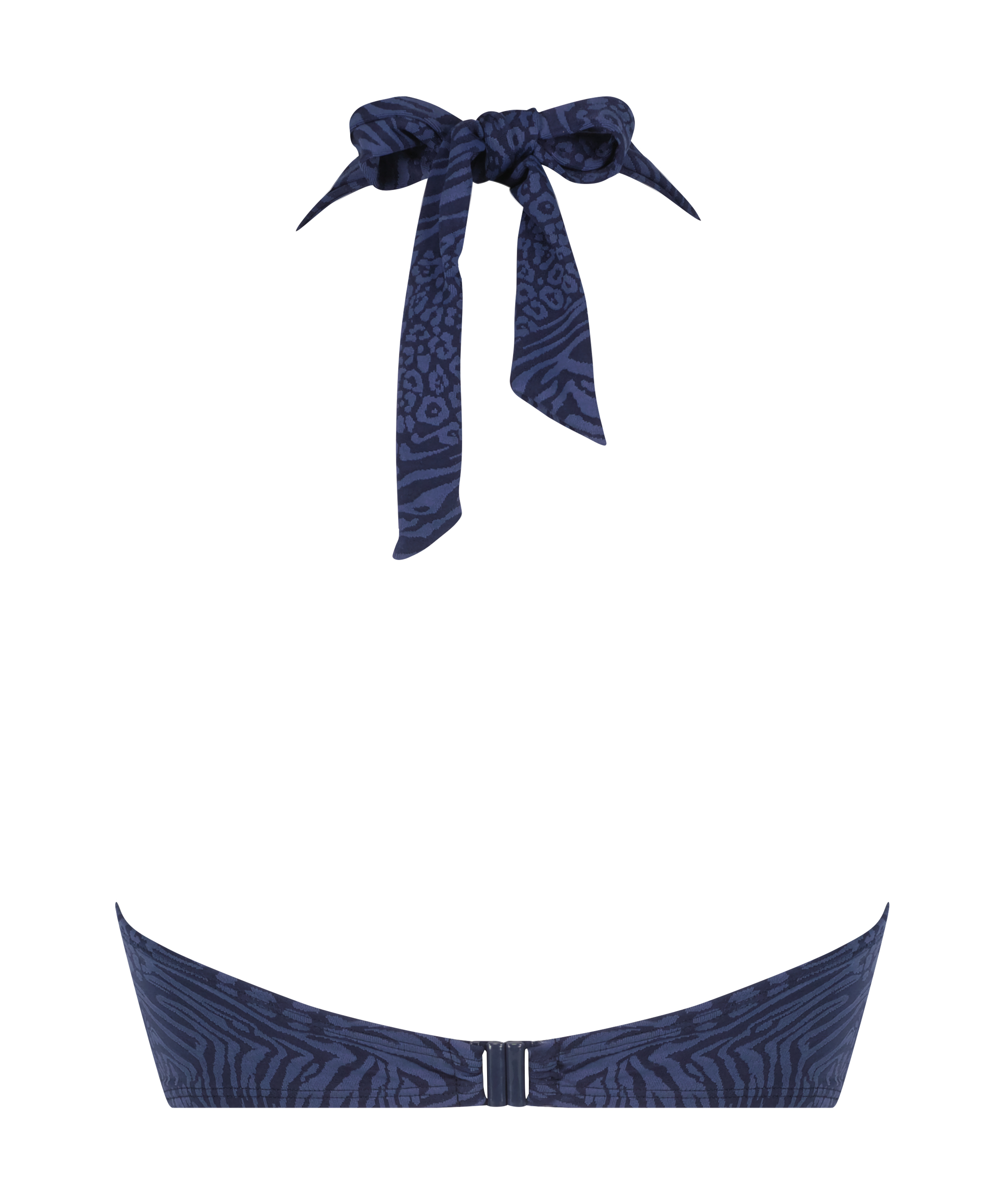 Vorgeformtes Bügel-Bikini-Top Kai Cup E +, Blau, main