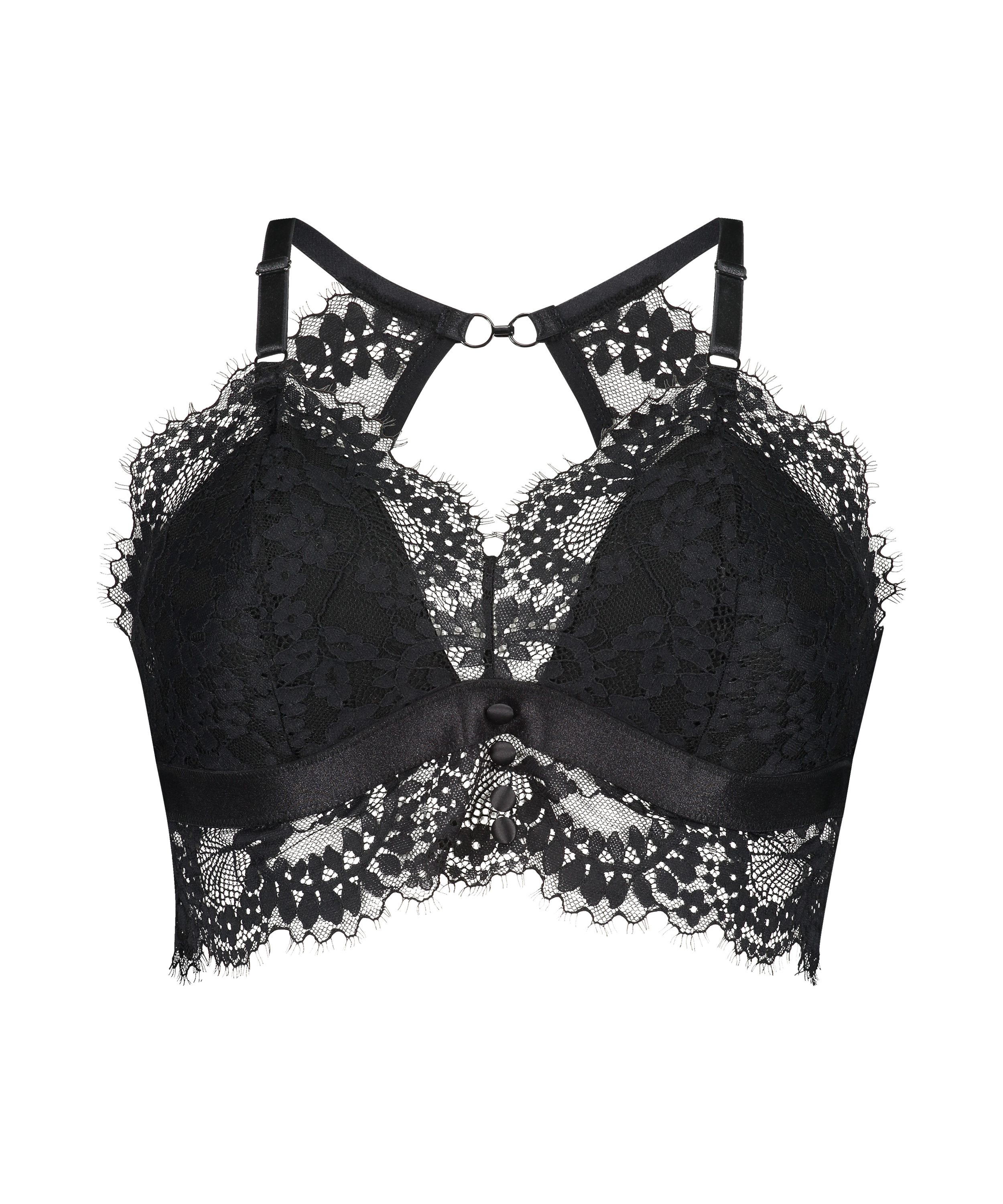Brassière Olivia Curvy, Noir, main