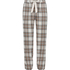 Pyjamahose aus Flanell, Beige