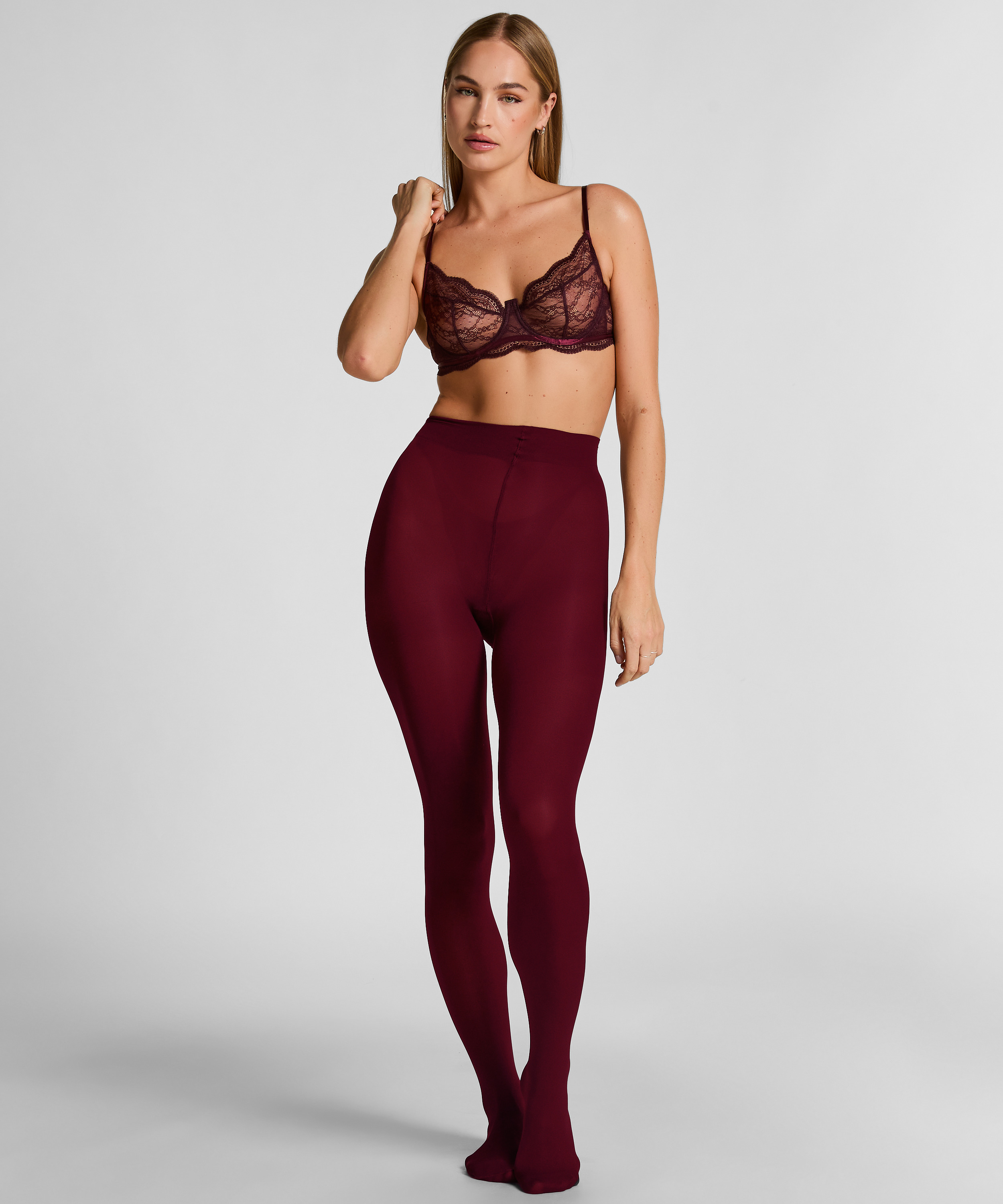 Strumpfhose 50 Denier Velvet Touch, Rot, main