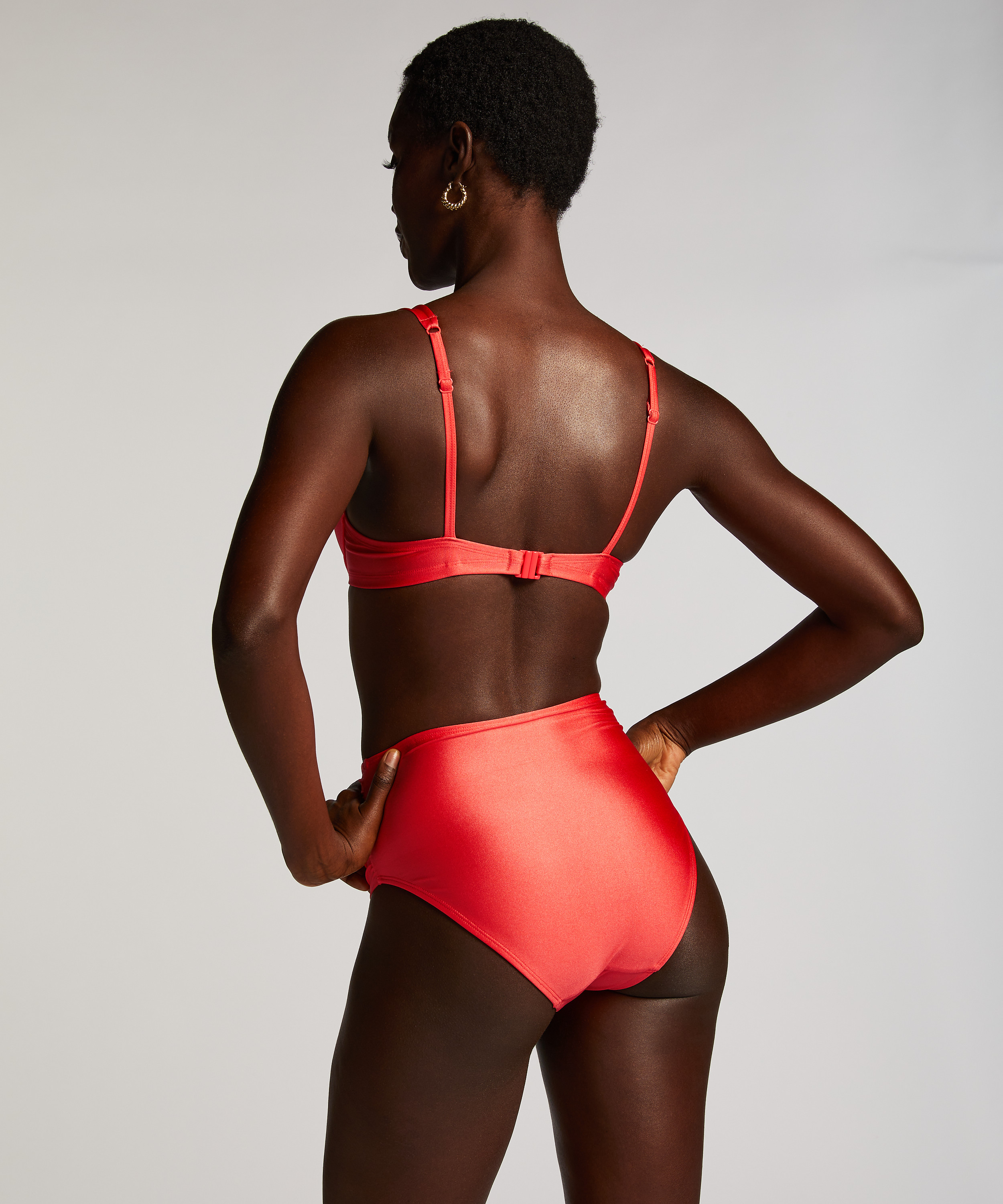 Haut de bikini push-up Luxe Taille A - E, Rouge, main