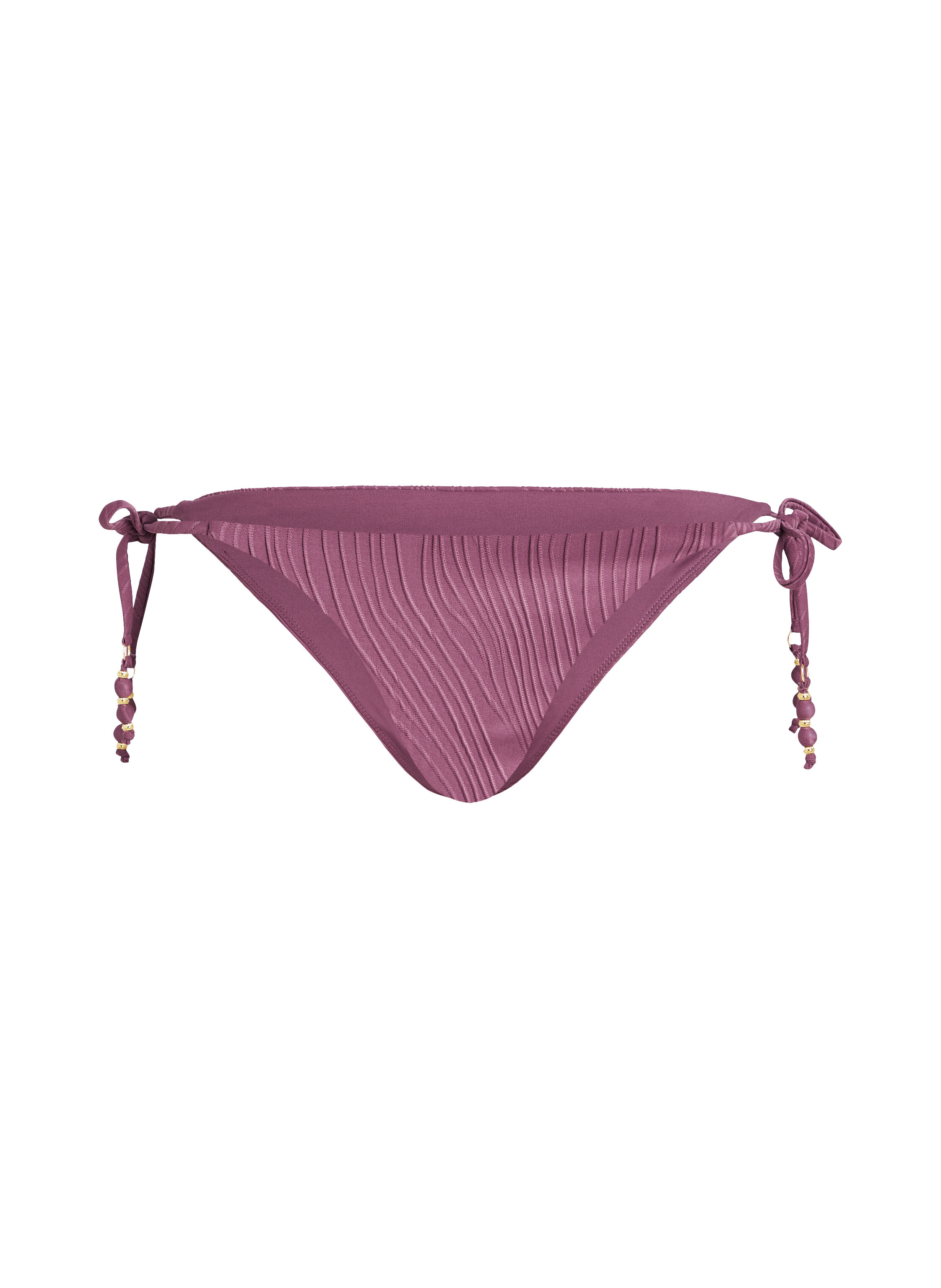 Slip de Bikini Échancrés Cozumel, Violet