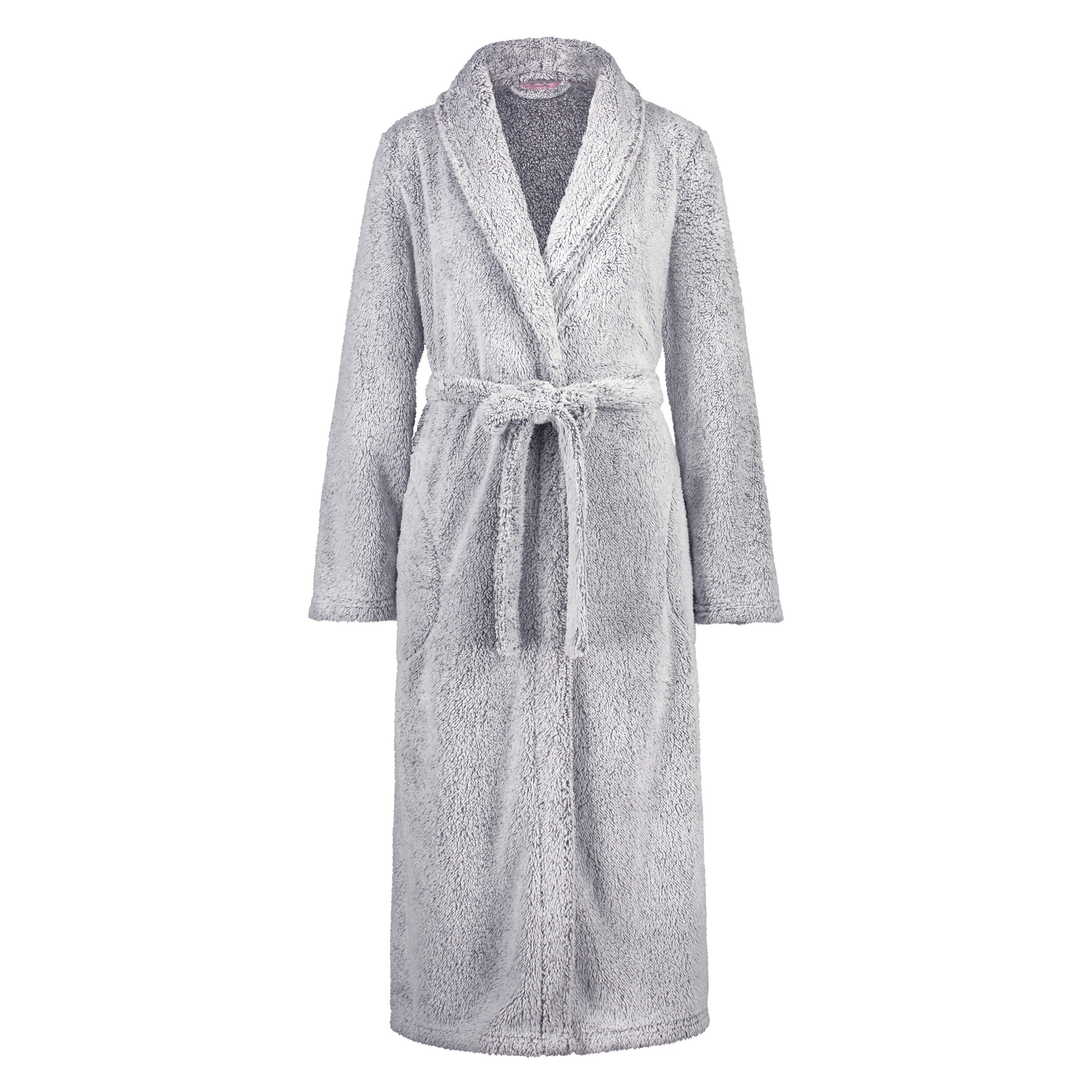 Bademantel Fleece, Grau, main
