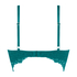 Soutien-gorge à armatures préformé longline Isabella, Vert