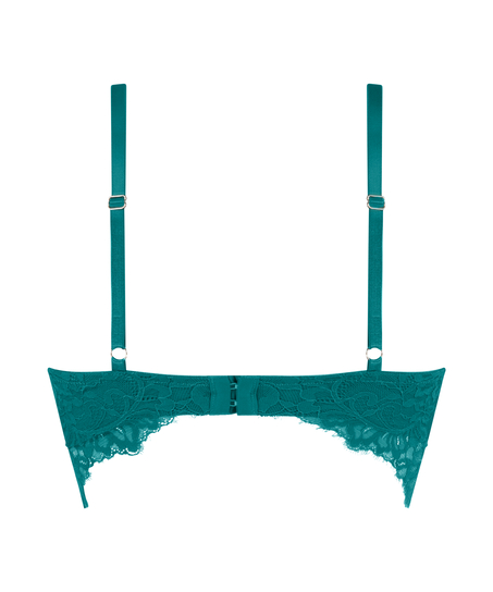 Soutien-gorge à armatures préformé longline Isabella, Vert