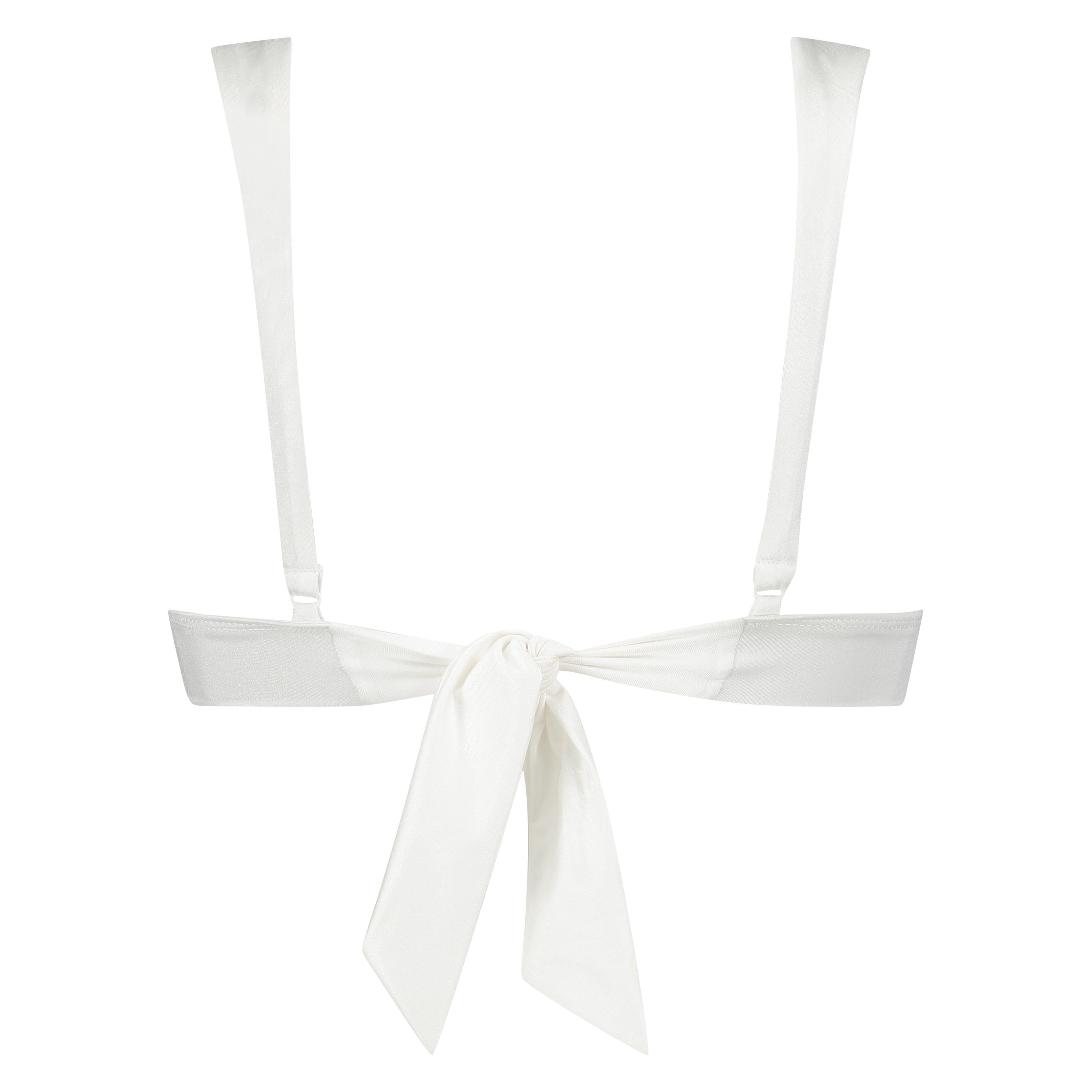 Haut de bikini Triangle Lola, Blanc, main