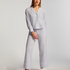 Pyjamahose Baumwolle, Blau