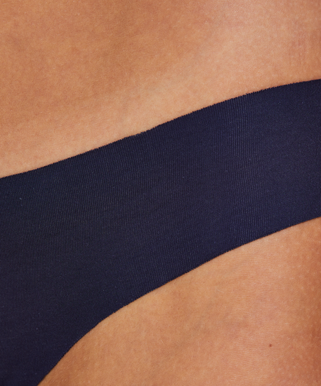 Invisible String aus Baumwolle, Blau