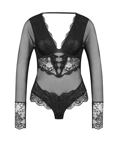 B&uuml;gelbody Julia Lucy Hale, Schwarz