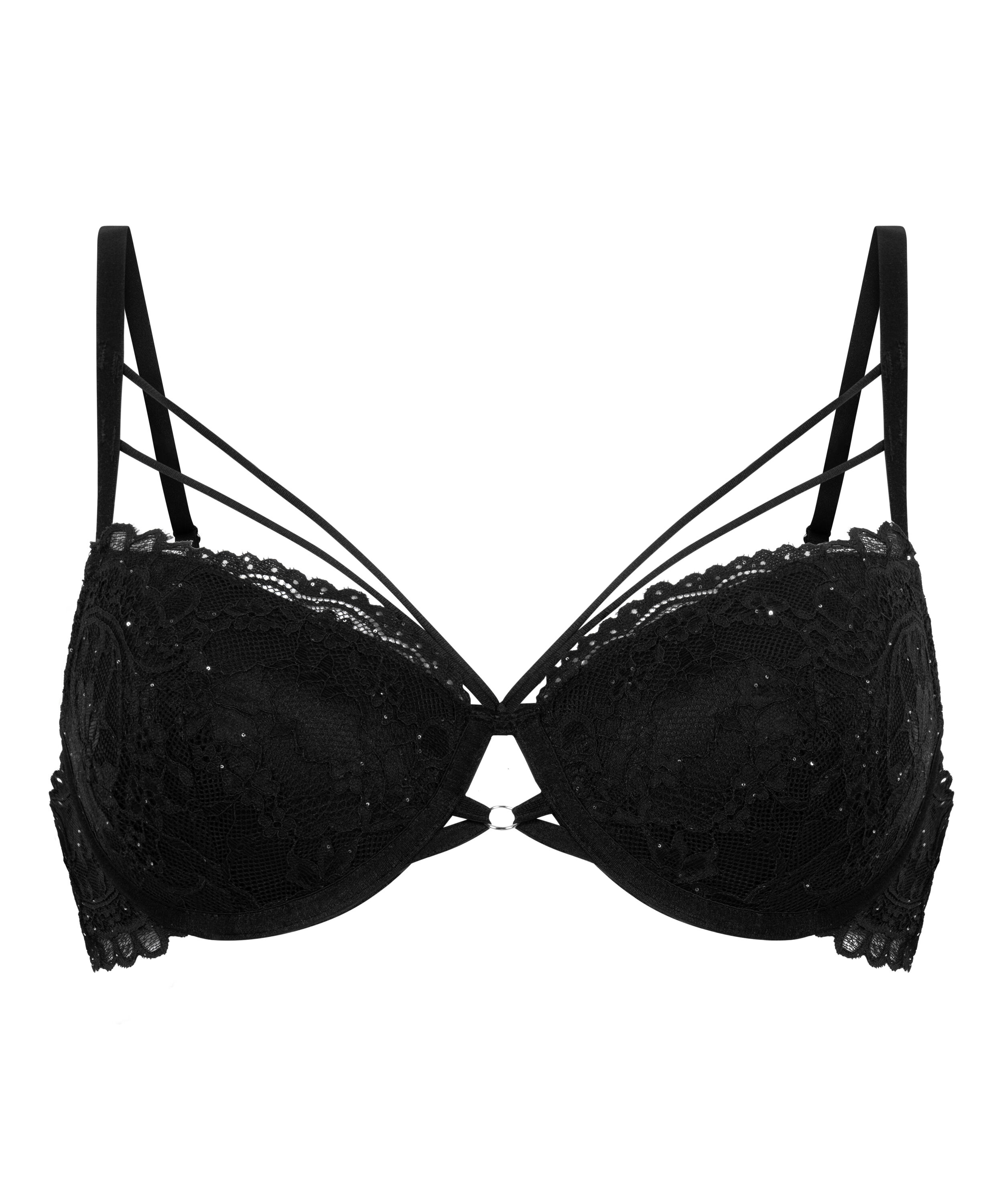 Soutien-gorge &agrave; armatures pr&eacute;form&eacute; Sabrina, Noir
