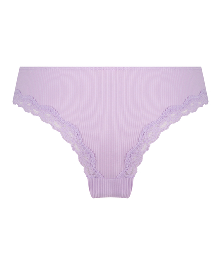 Slip br&eacute;silien Lola, Violet